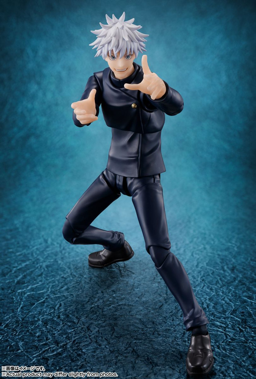 Bandai S.H.Figuarts Satoru Gojo - Jujutsu High School Figure (Jujutsu  Kaisen)