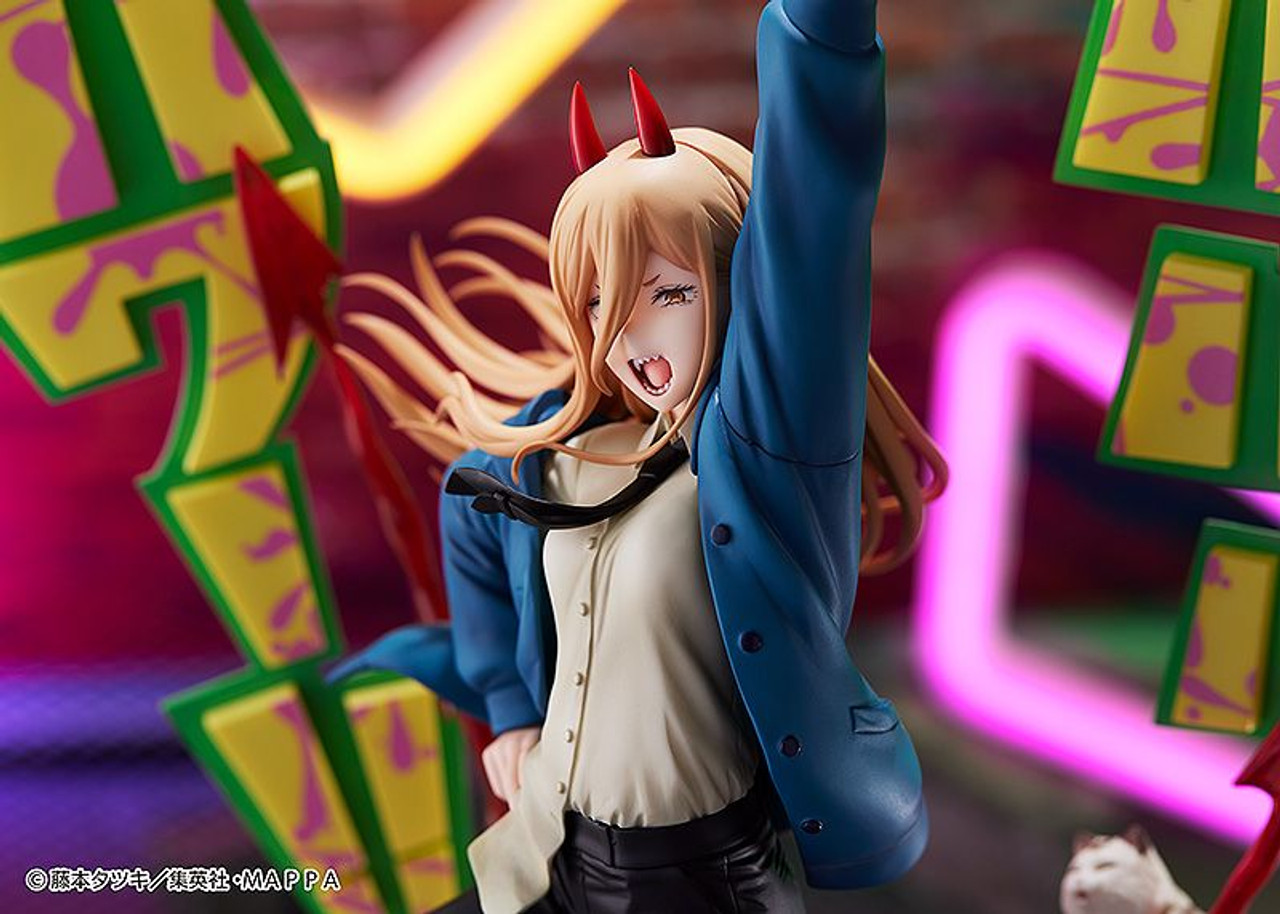 ホロ仕様 黄昏の境界 4枚セット Power 1/7 Figure (Chainsaw Man)
