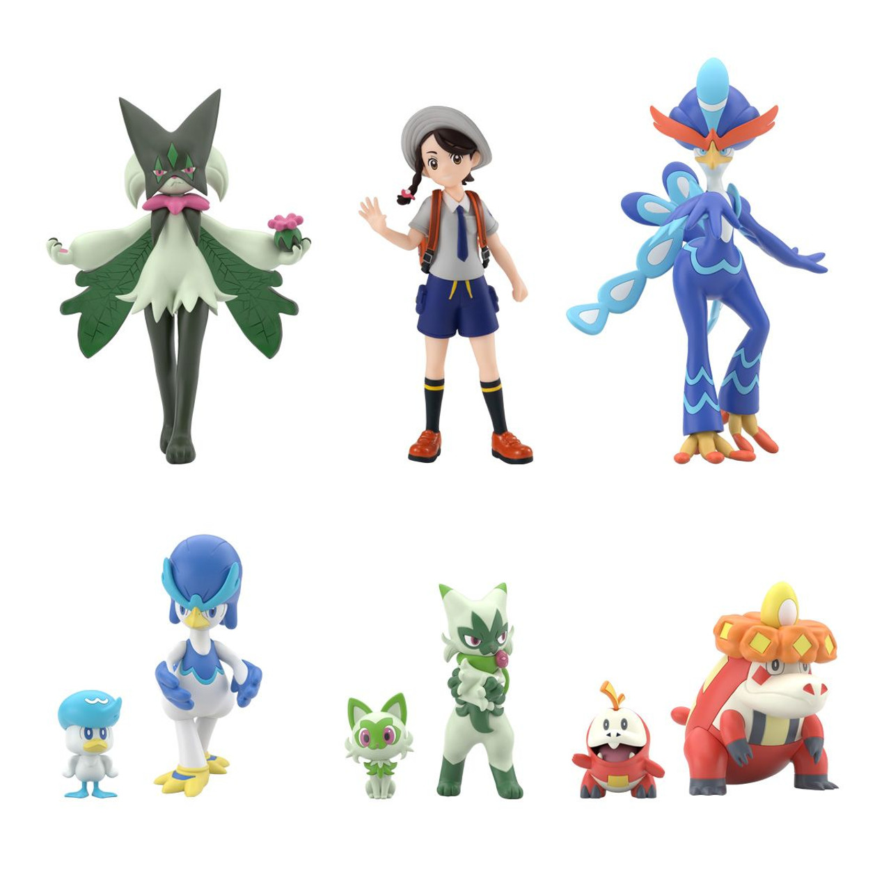 Pokemon Scale World Paldea Region Complete Box Set