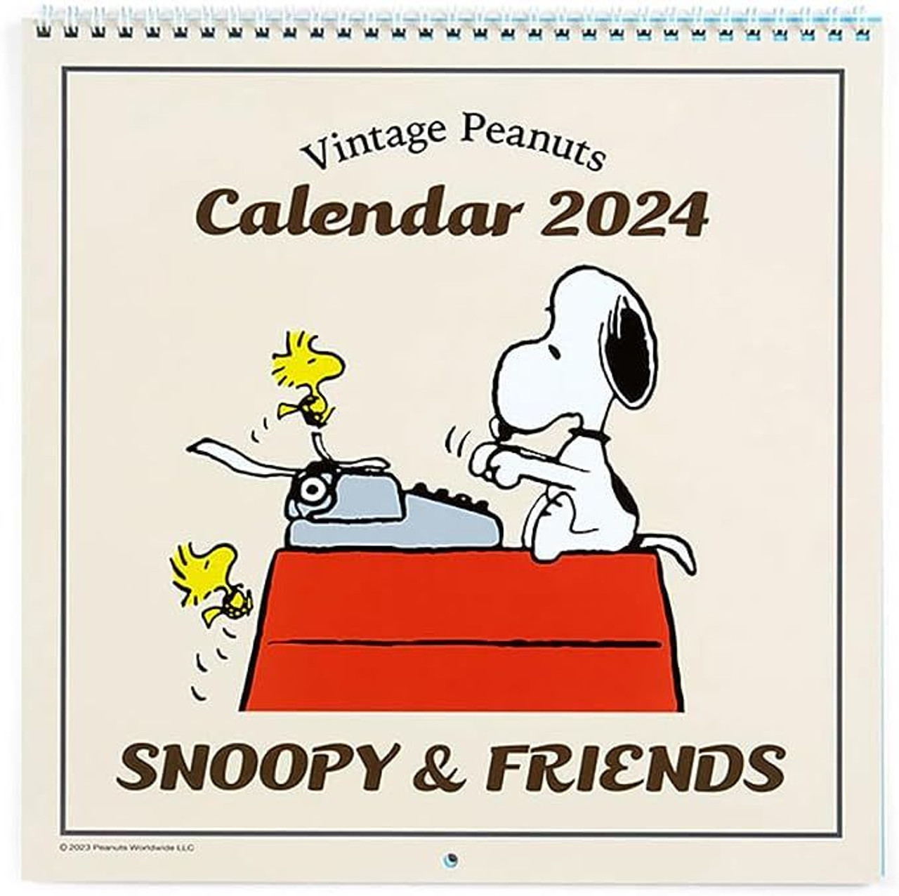 Wall Calendar L Snoopy 2024