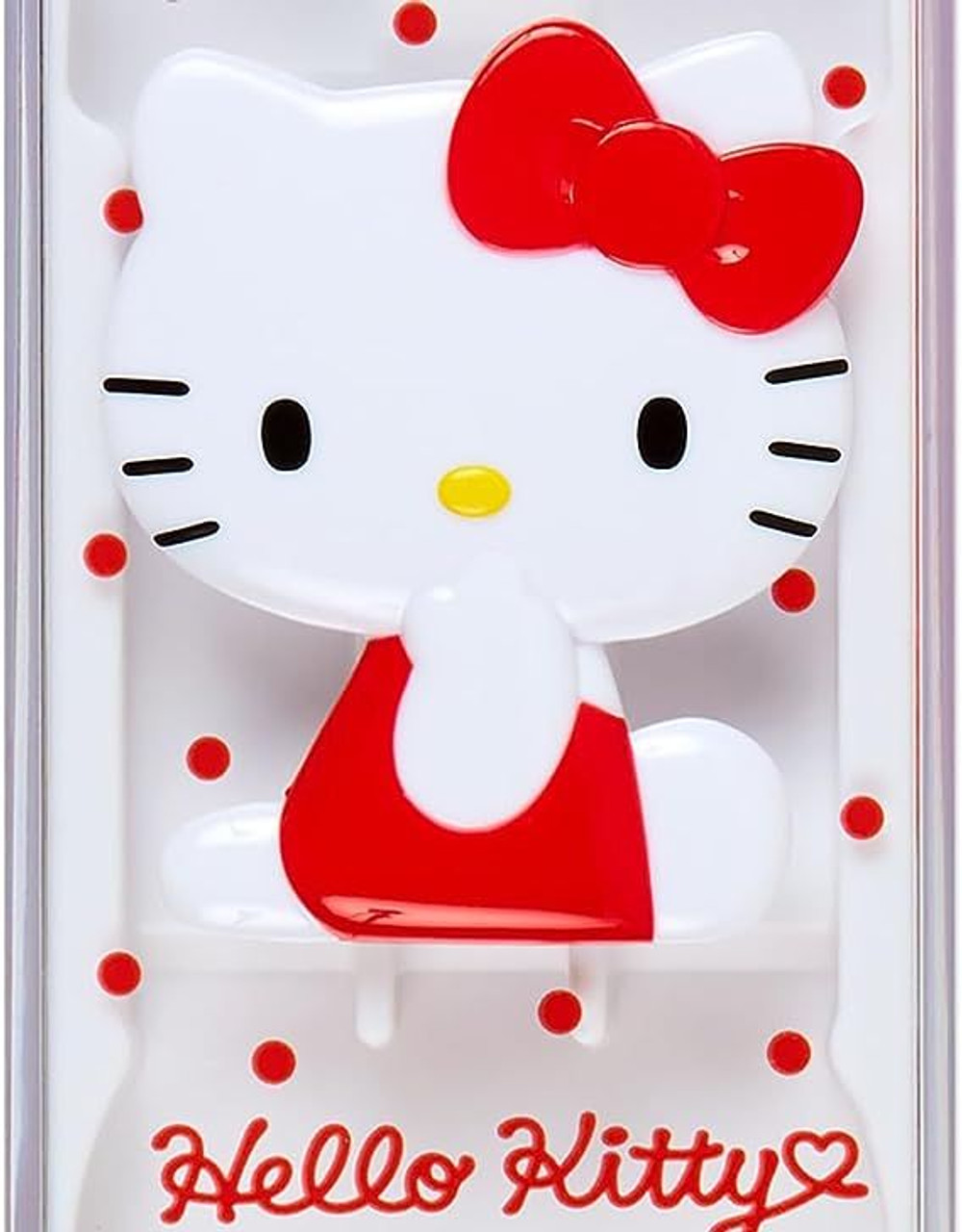 4pcs/set Ceramic Hello Kitty Tableware Spoon Fork Chopsticks Storage Box  Travel