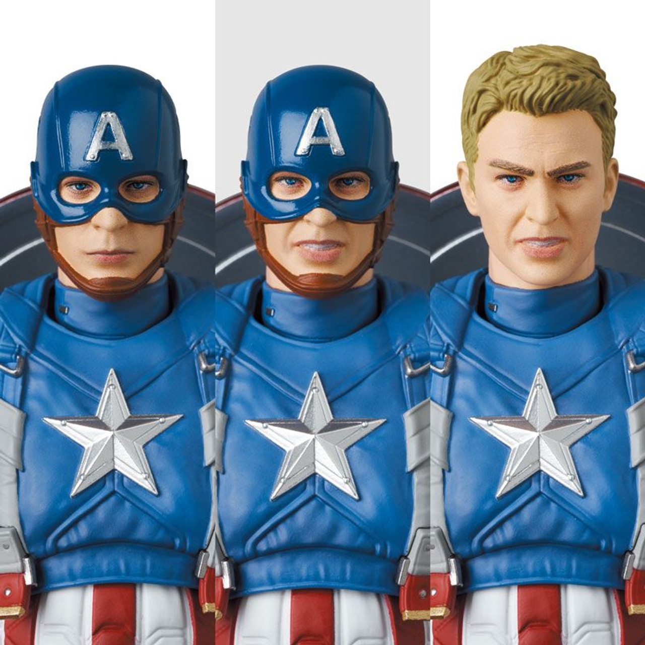 MAFEX No.220 Captain America - Classic Suit Ver. Figure