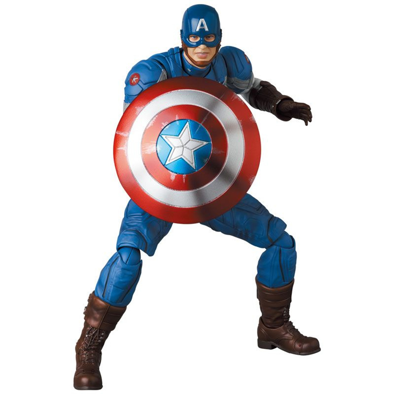 MAFEX No.220 Captain America - Classic Suit Ver. Figure