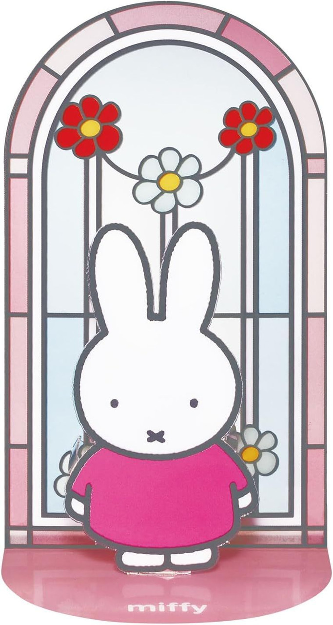 Kumi-tera Stained Glass Craft Kit Miffy Pink