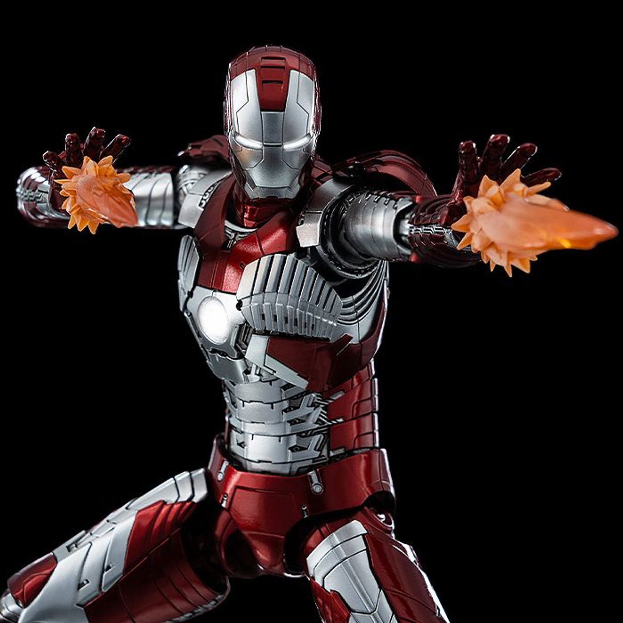 DLX Iron Man Mark 5 1/12 Figure (Marvel Studios The Infinity Saga)