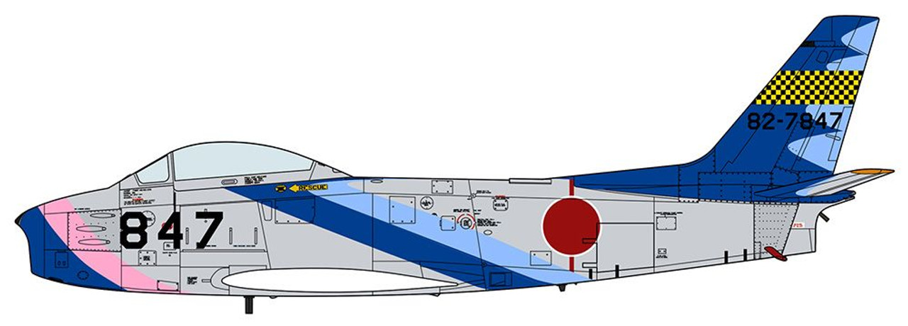 Amazon | HOBBY MASTER 1/72 航空自衛隊 F-86F セイバー ブルー