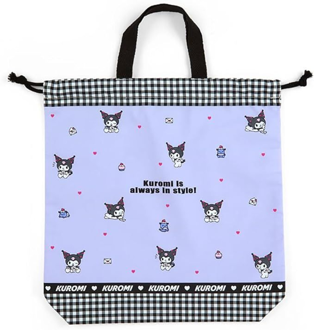 Kuromi Drawstring Lunch Bag – Pink House Boutique