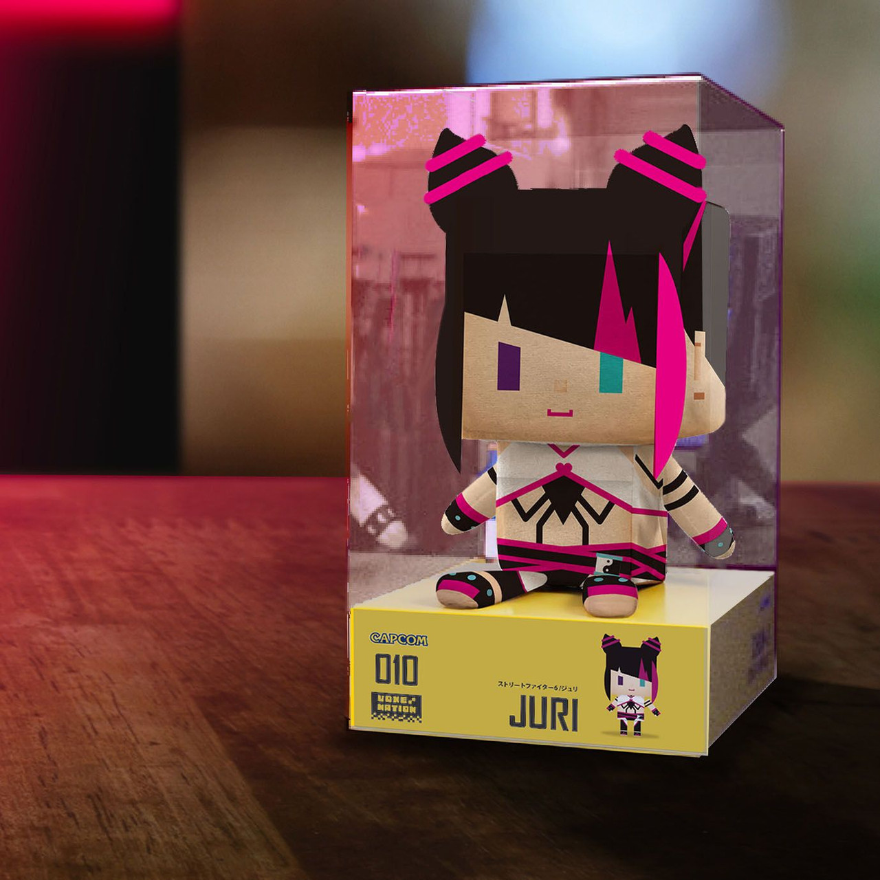 Capcom VOXENATION Plush Toy Juri (Street Fighter 6)