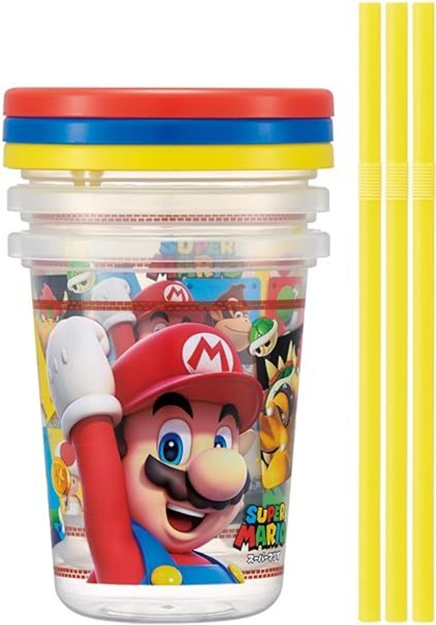 Super Mario 3 20oz 30oz Stainless Steel Tumbler W/ Straw & Lid 2022 