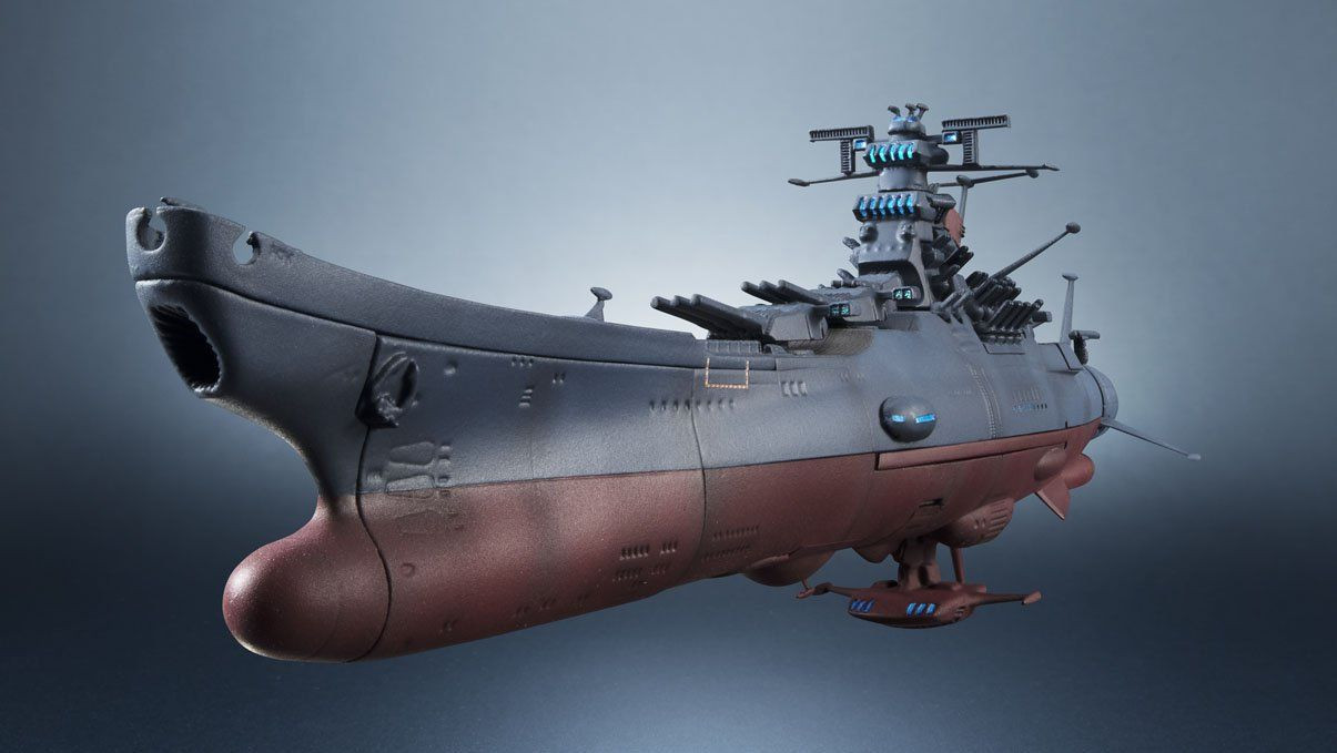 Kikan Taizen 1/2000 Space Battleship Yamato Figure
