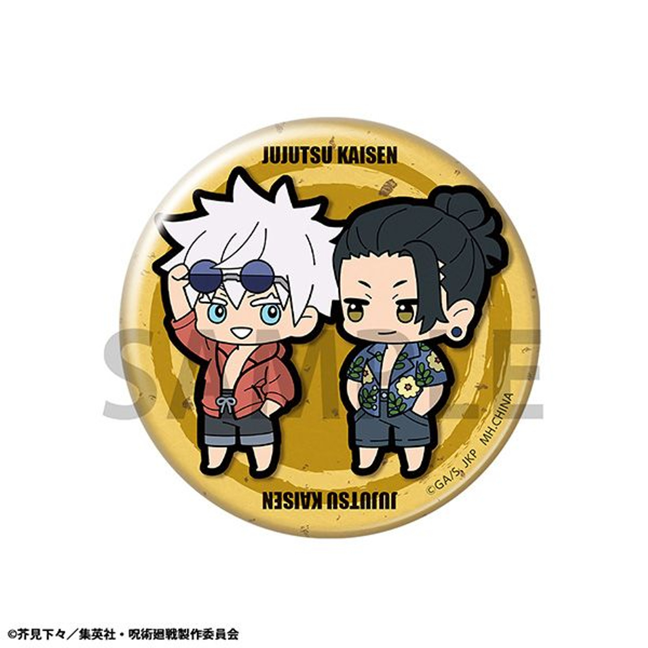 Seiichiro Shingyoji metal badge 「 number24 WEB KUJI - Right