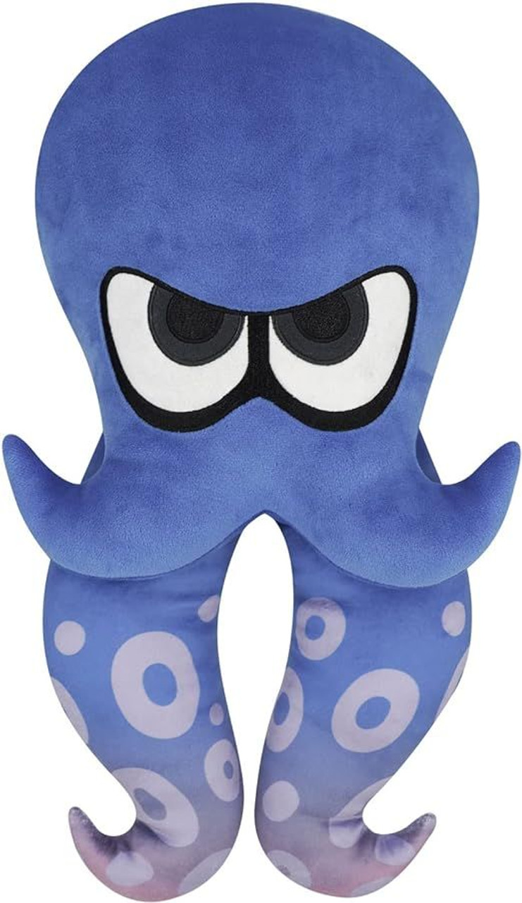 Plush Toy Splatoon 3 M Cushion Octopus Blue