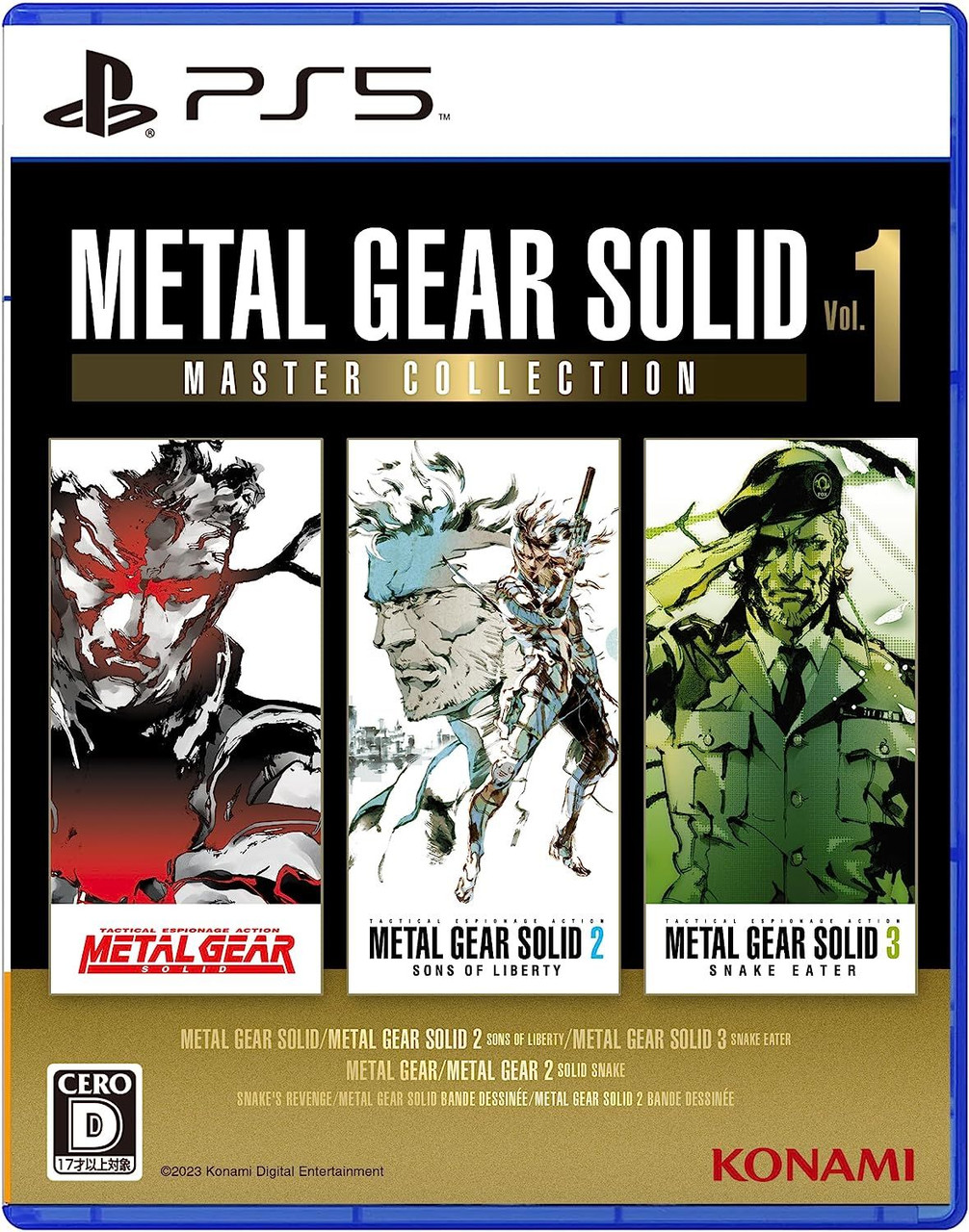 Sony PS5 Metal Gear Solid: Master Collection Vol.1 Japanese Package Ver.  (Multi-Language)