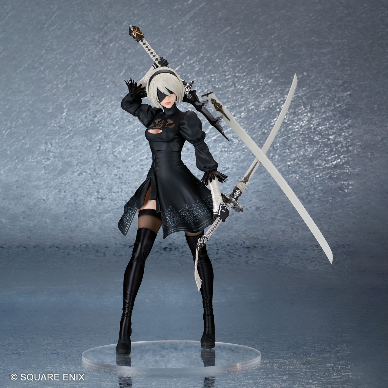  Square Enix NieR Automata: 2B Yorha No. 2 Type B (No Goggles  Ver.) Form-ISM Figure : Toys & Games