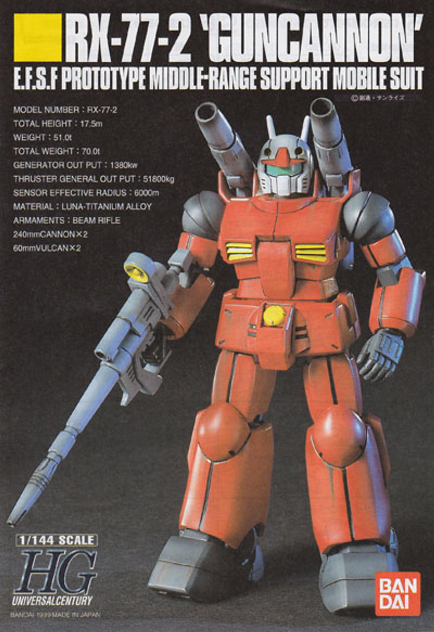 その他 BANDAI/RX-77-2GUNCANNON RX-77-2 GUNCANNON, Bandai MG by Bandai Hobby | Barnes & Noble®