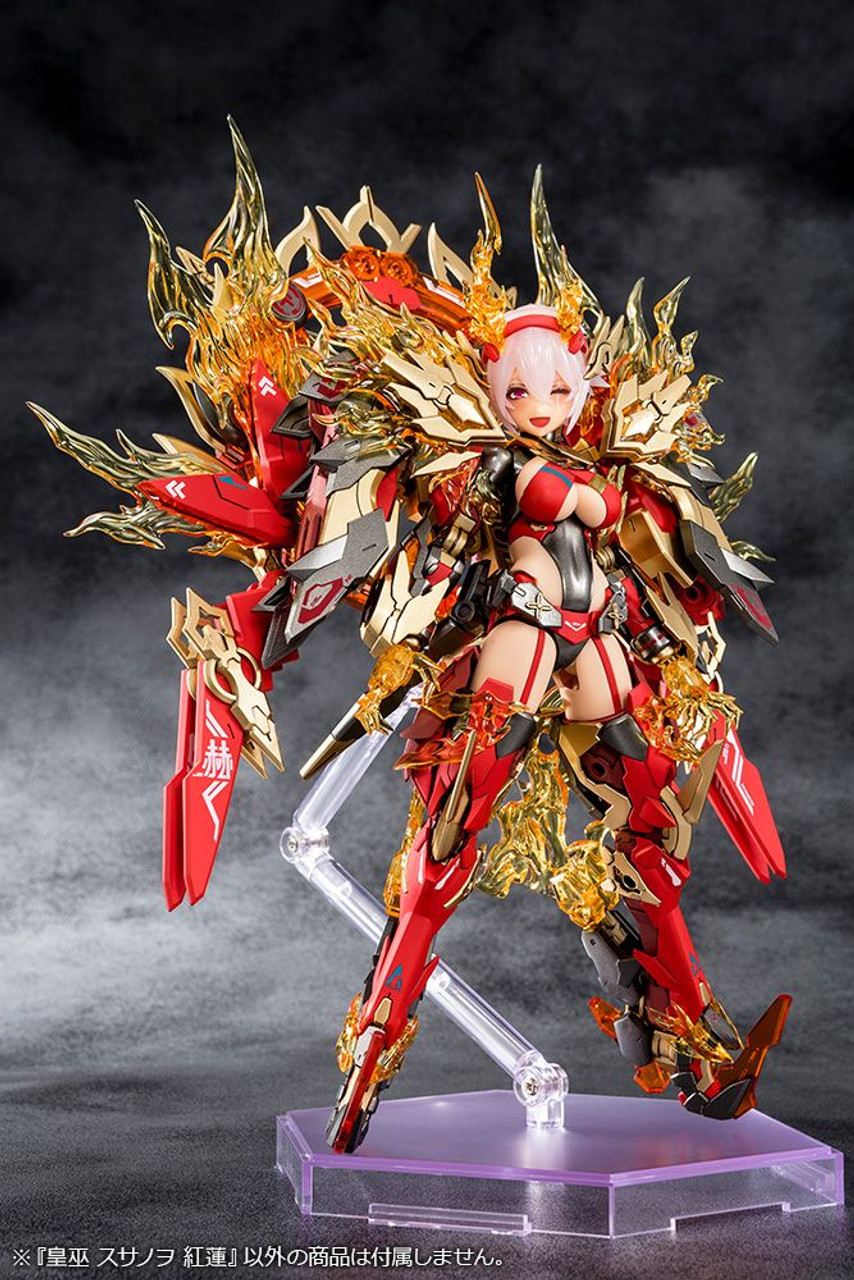 AUV SUSANOWO GUREN 1/100 プラモデル Megami Device Auv Susanowo Guren 1:1 Full Action Model Kit
