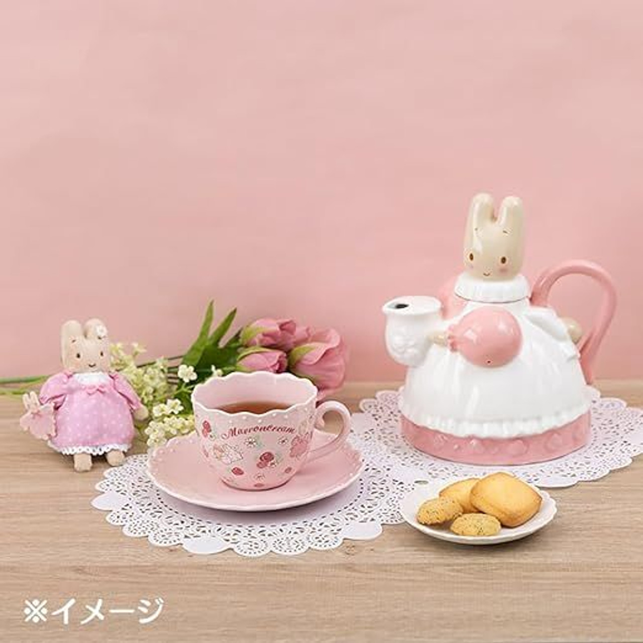 Sanrio Tea Cup & Saucer Marron Cream (Petit Marron)