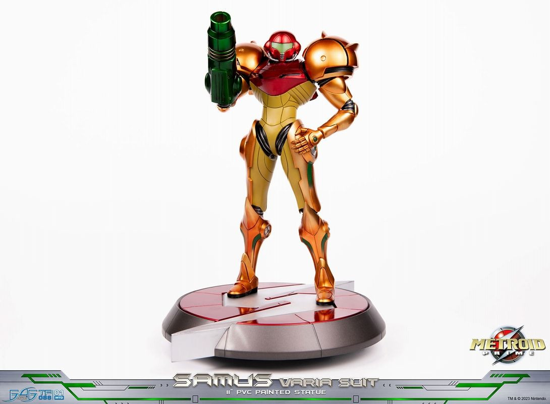 Samus Aran - Varia Suit Statue Figure (Metroid Prime)