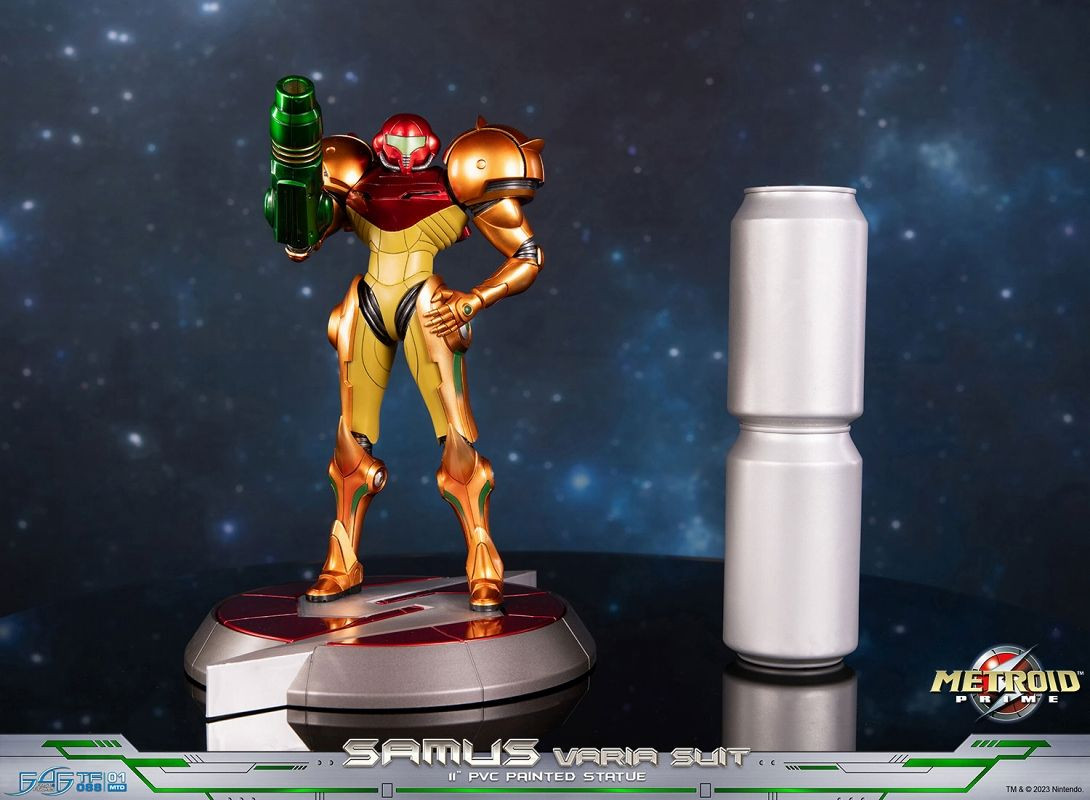 Samus Aran - Varia Suit Statue Figure (Metroid Prime)