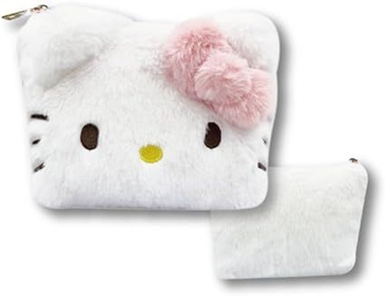 Cosmetic Bag Plush Hello Kitty