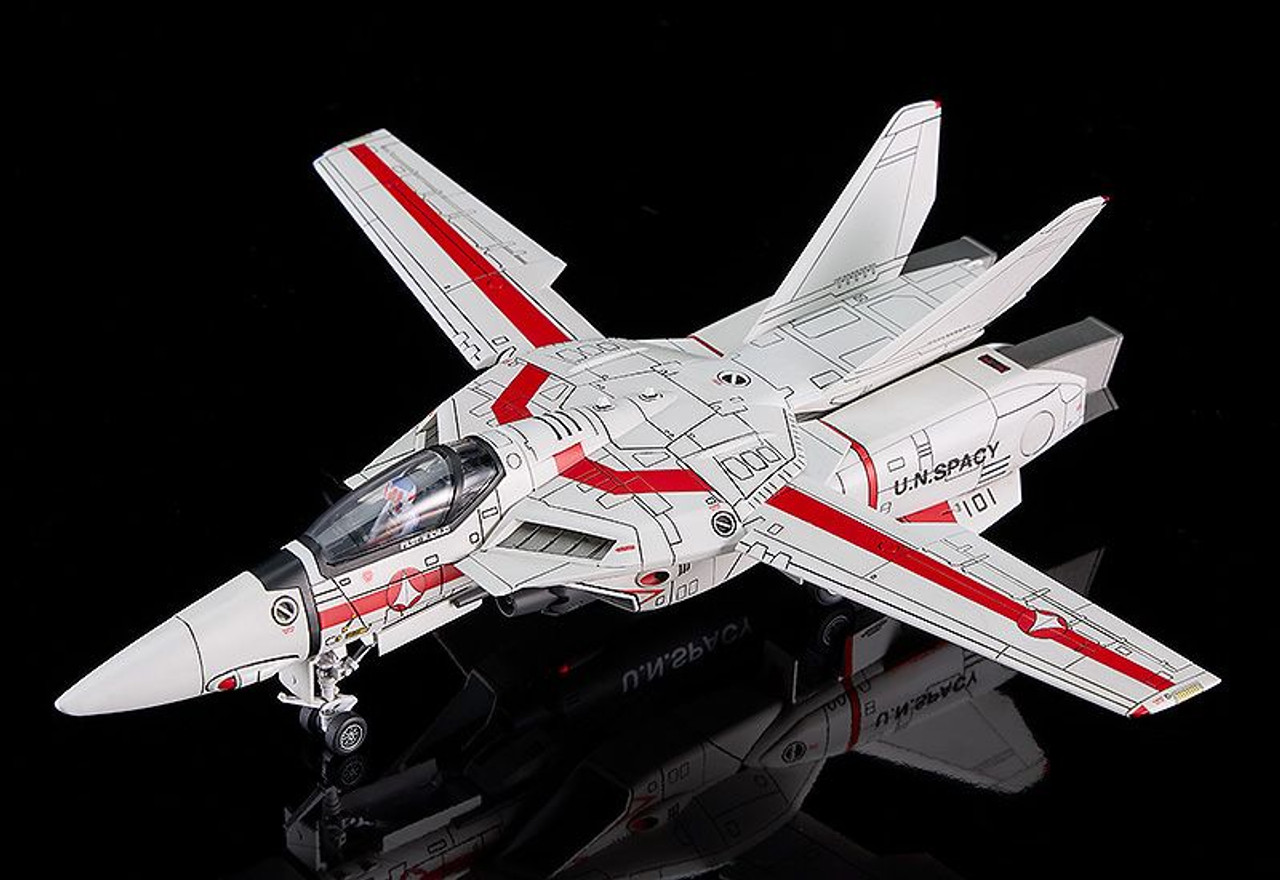 Max Factory PLAMAX PX06 VF-1J Fighter Valkyrie Vermillion (HIKARU ICHIJO  VER.) 1/72 Plastic Model (The Super Dimension Fortress Macross)