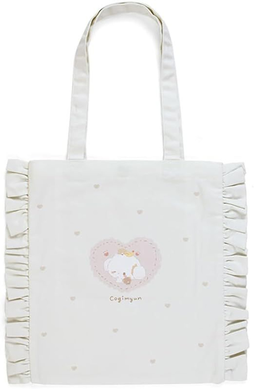 Sanrio Frilly Tote Bag Cogimyun (Handmade Teddy Bear)