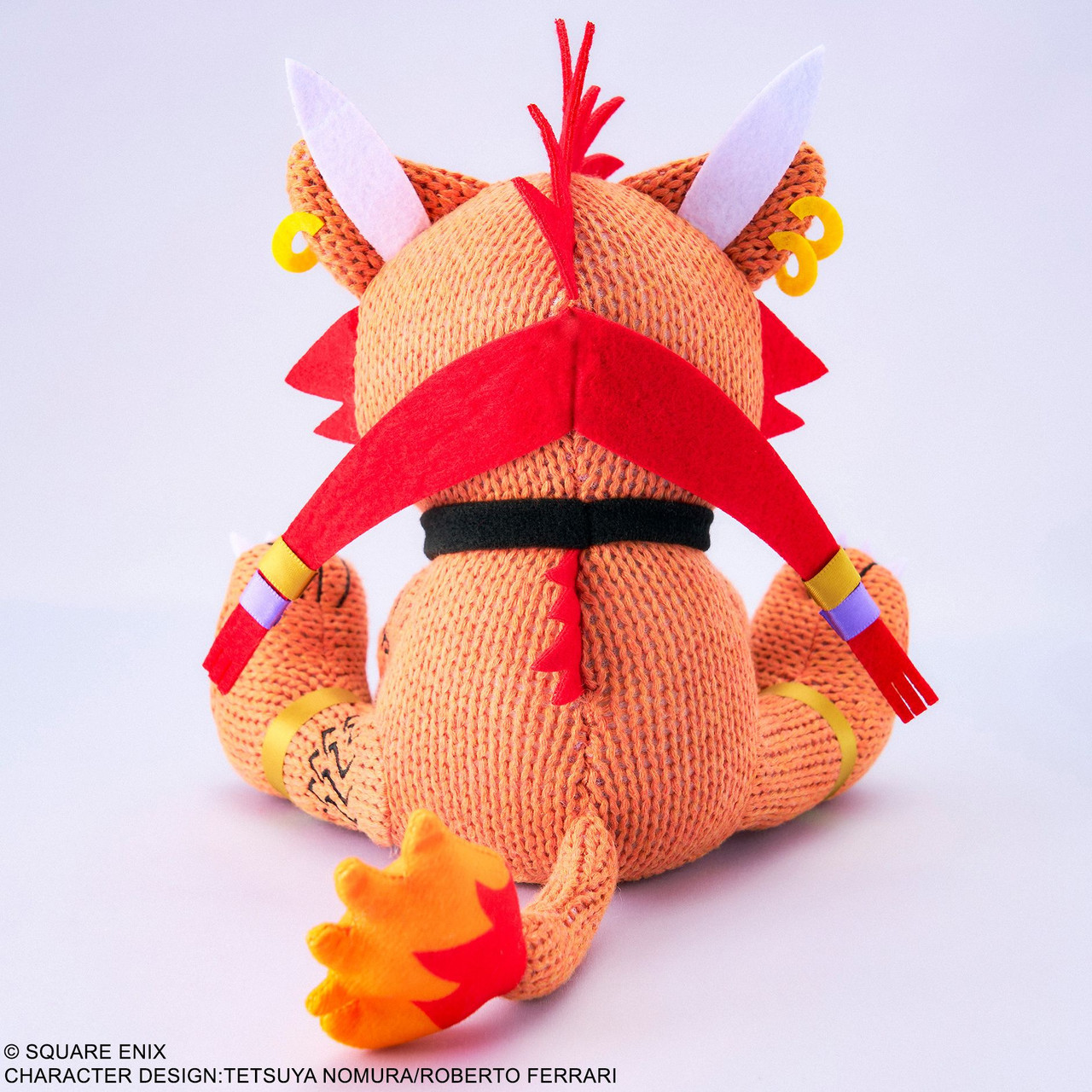FINAL  オレンジ ぬいぐるみ Remake Amigurumi Plush Toy Red XIII (Final Fantasy VII)