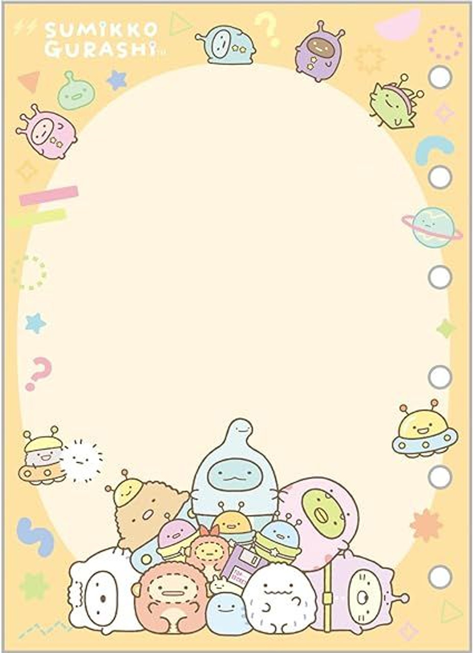 Sumikko Gurashi 6 Hole Decoration Notebook