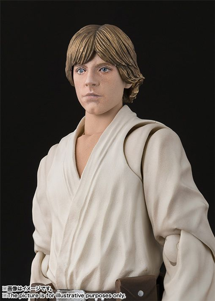 Bandai S.H. Figuarts Luke Skywalker Figure (Star Wars: Episode IV - A New  Hope)