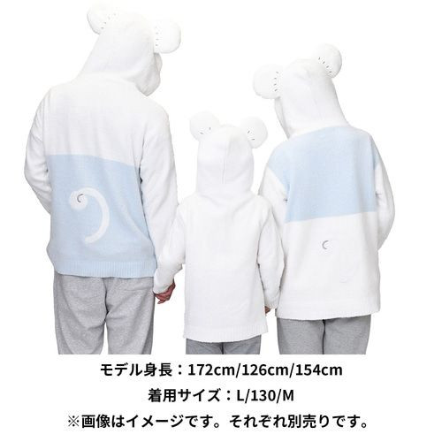 Pokemon Center Original MokoMoko Hoodie Jacket Tandemaus M Size