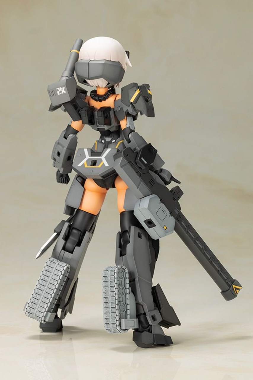 Kotobukiya Frame Arms Girl Gourai-Kai [Black] with FGM148 Type Anti-tank  Missile Plastic Model