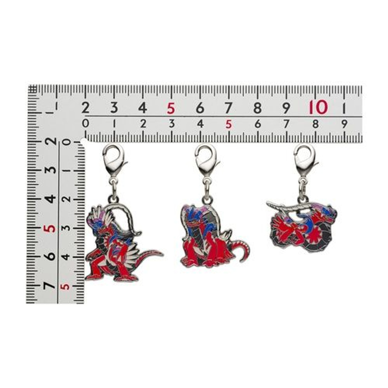 Koraidon - National Pokédex Metal Charm Keychain #1007 | Authentic Japanese Pokémon Merch | Worldwide Delivery from Japan