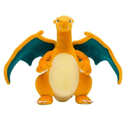 Pokemon Center - Peluche Ufficiale Pitatto Charizard, Misura 13x14x14 Cm, Morbido E Collezionabile