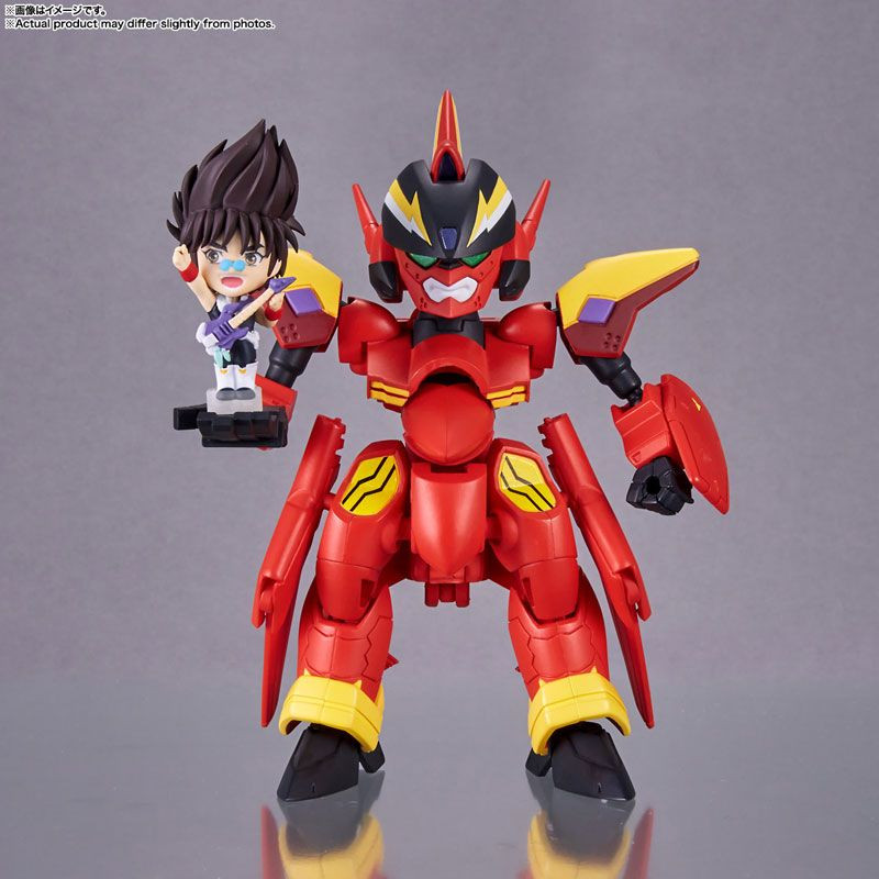 TINY SESSION VF-19 Kai Fire Valkyrie with Nekki Basara (Macross 7)