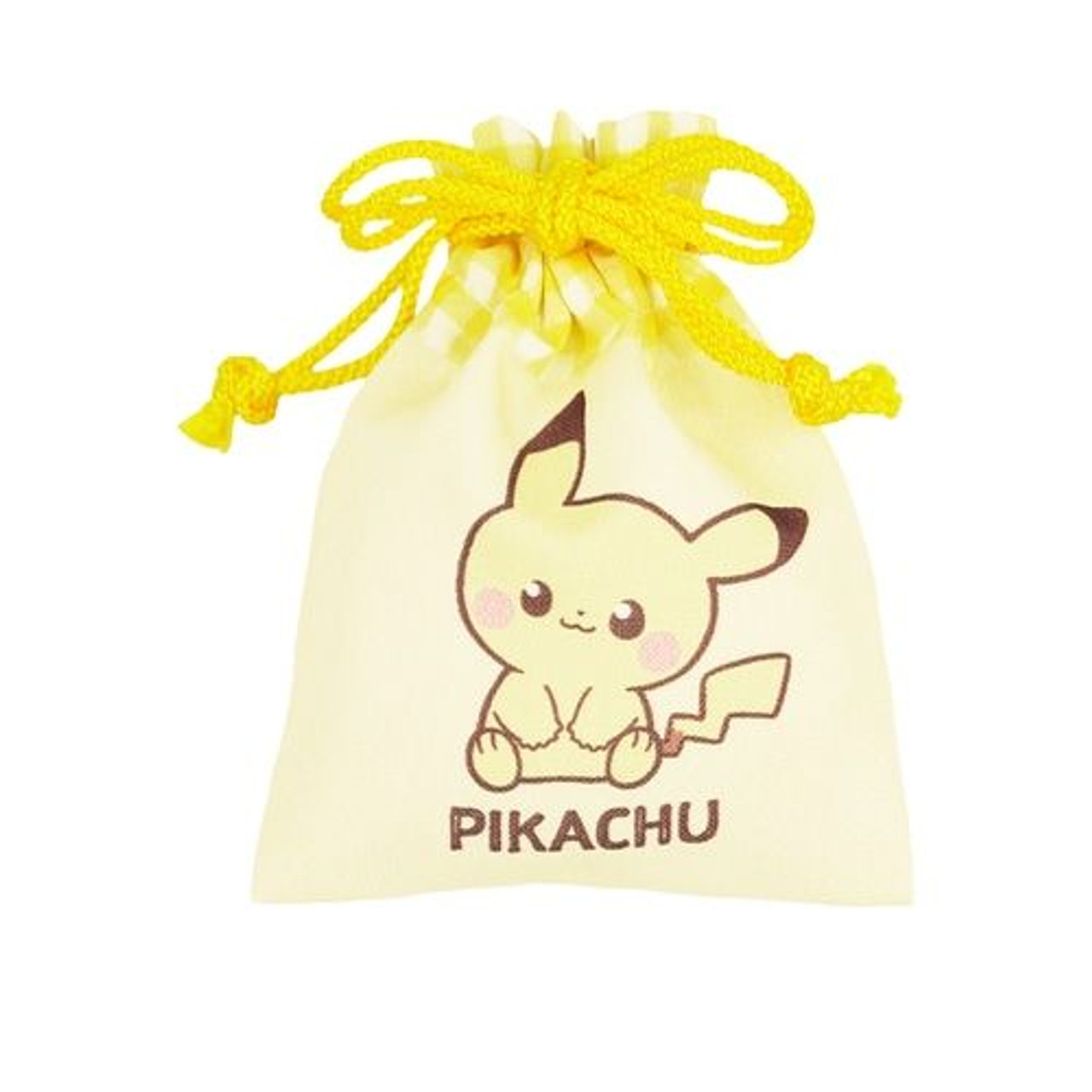 Marimocraft Pokemon Drawstring Pouch Pikachu As Shown in Figure One Size