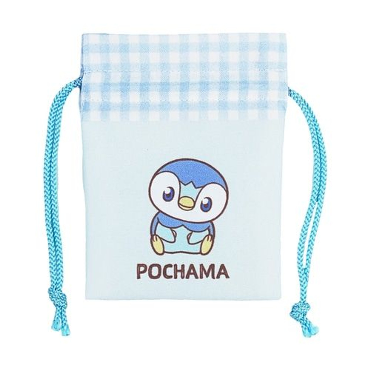 Pokemon Center Original PokePeace Mini Drawstring Pouch - Piplup