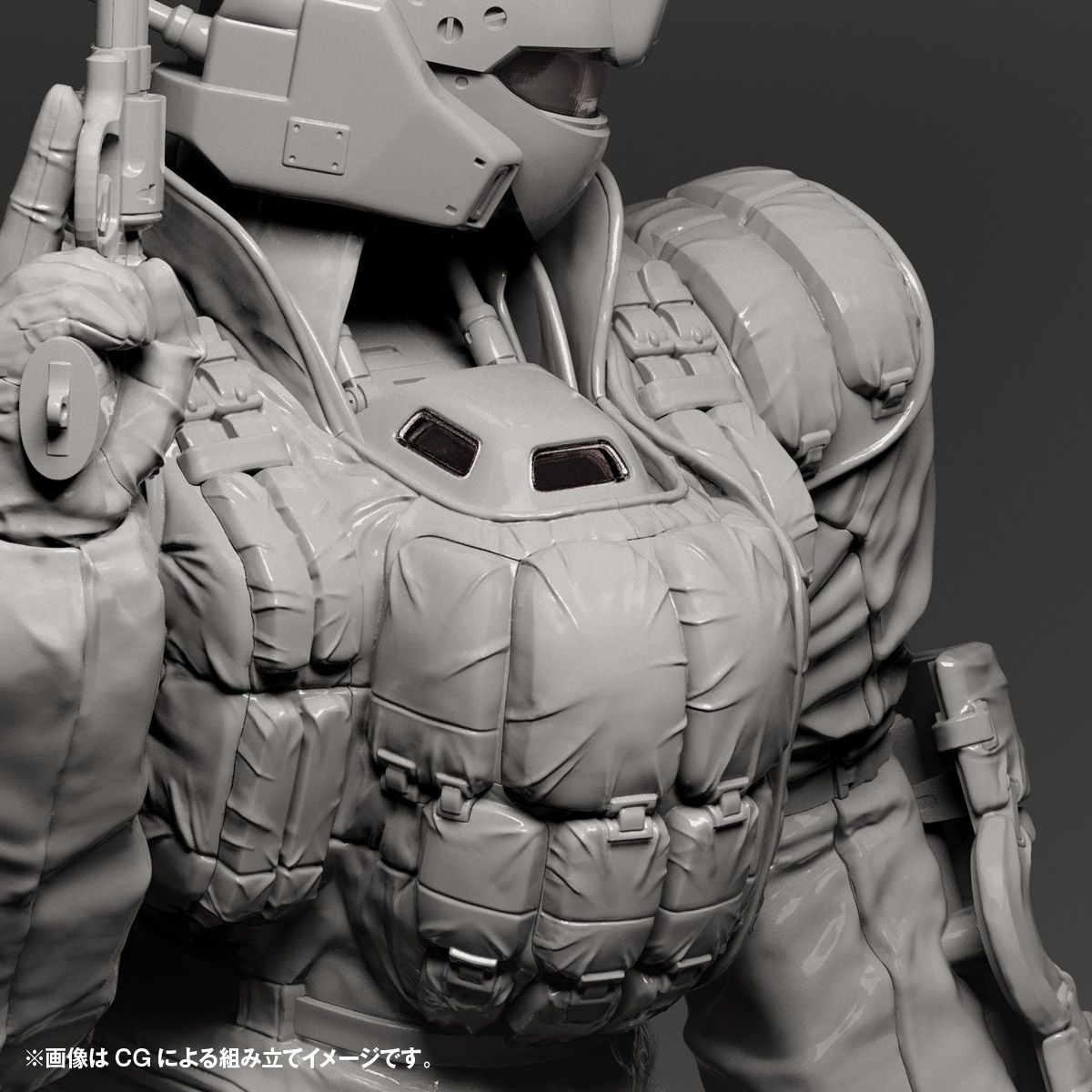 ARTPLA SCULPTURE WORKS Ingram Reactive Armor Unit 1 Plastic Model