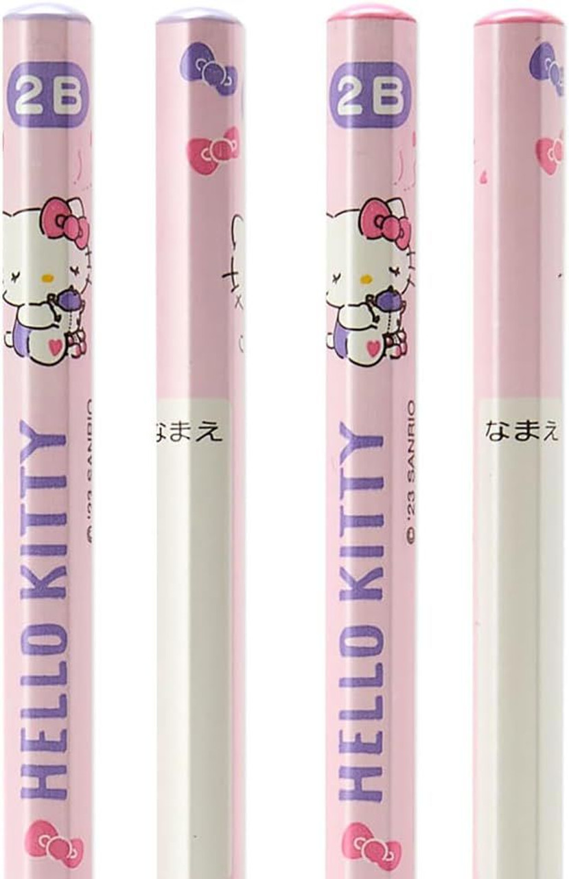 Hello Kitty Pencils 4 Pack Lot Of 2 Brand New Sealed