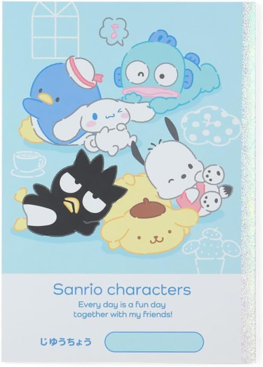 Sanrio Notebook Sanrio Friends Blue