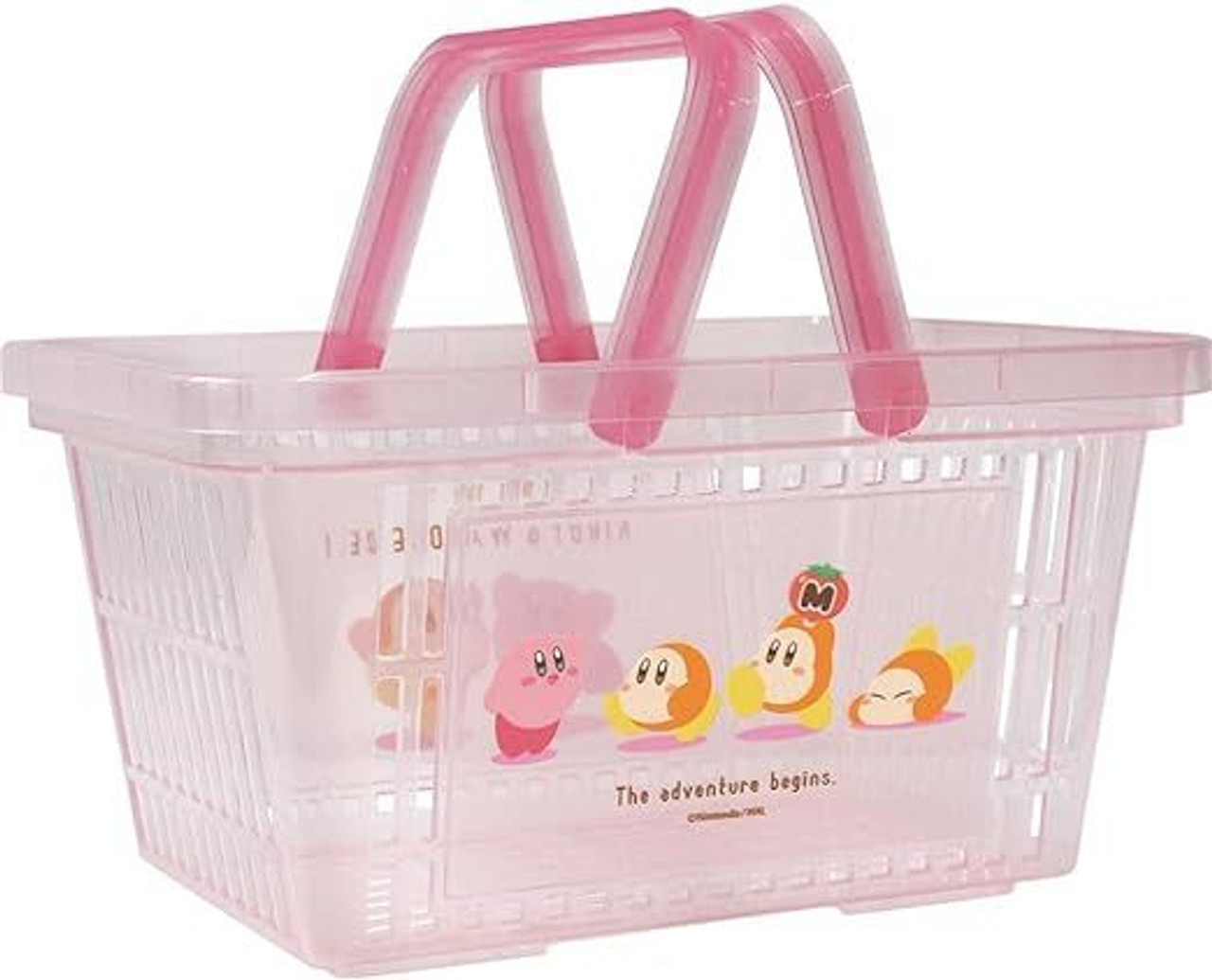 Clear Character Basket Kirby - Kirby & Waddle Dee