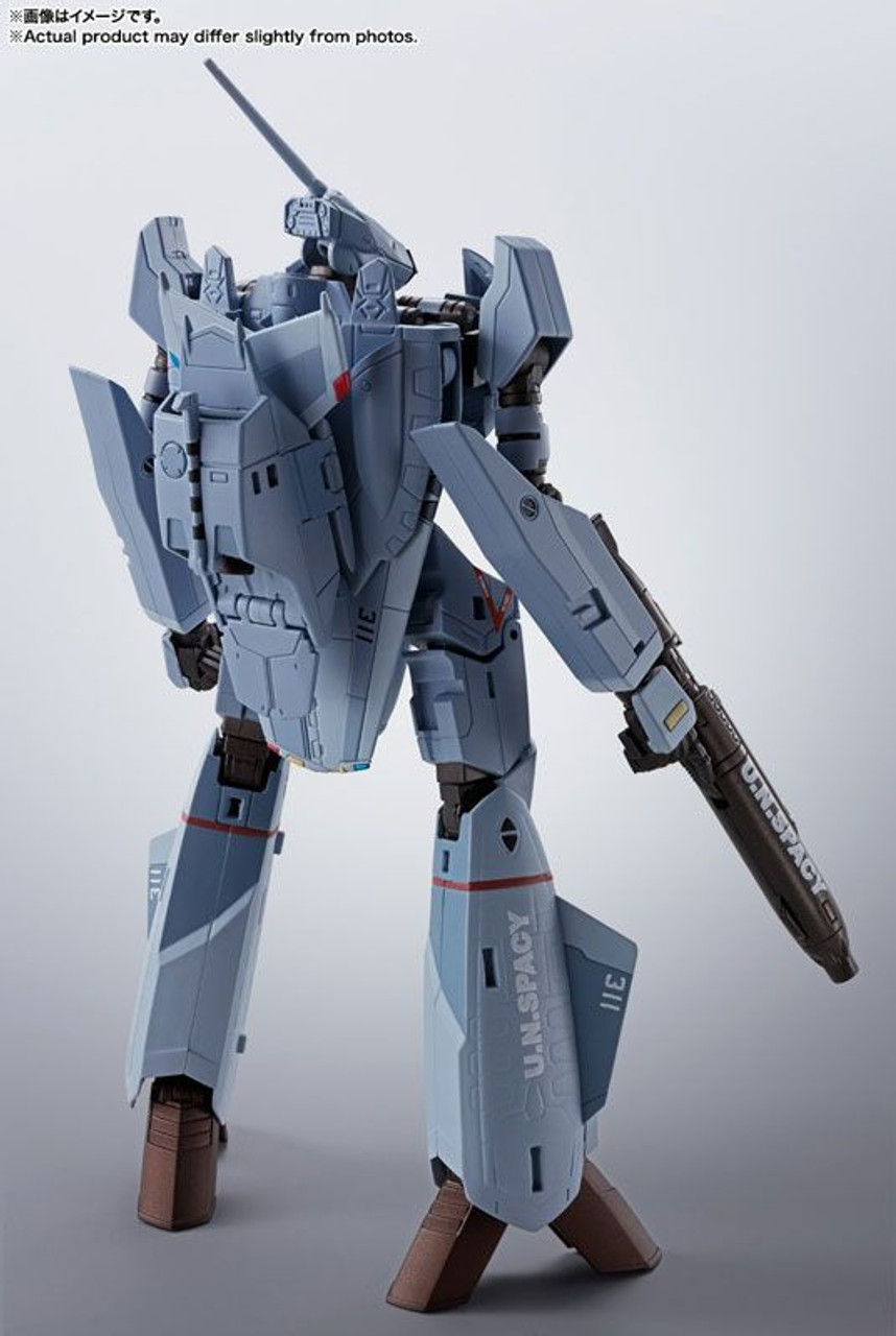 Bandai HI-METAL R VF-0A Phoenix (Shin Kudo Model) + QF-2200D-B Ghost Figure  (Macross Zero)