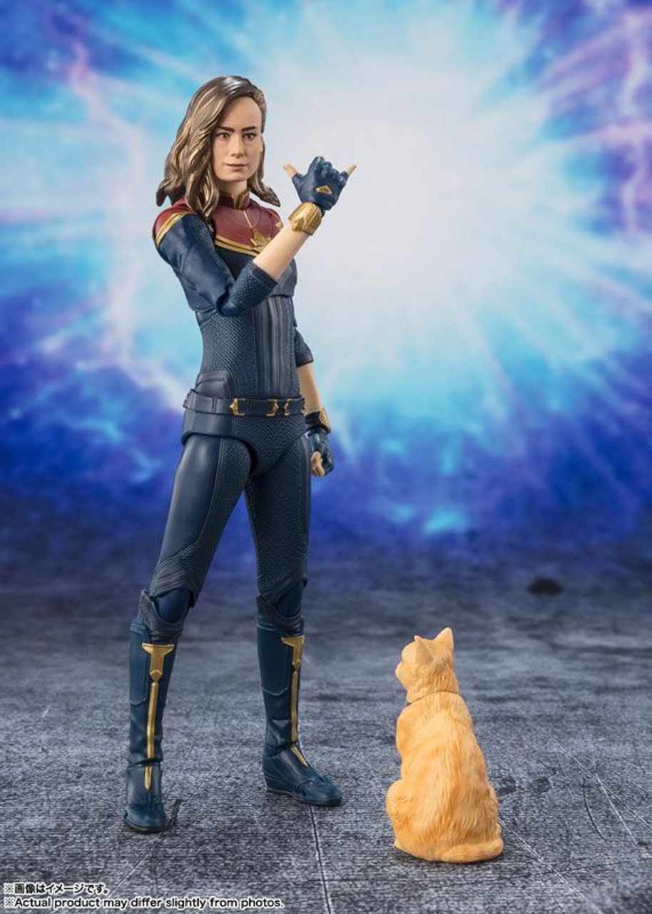 S.H.Figuarts Captain Marvel Figure (The Marvels)