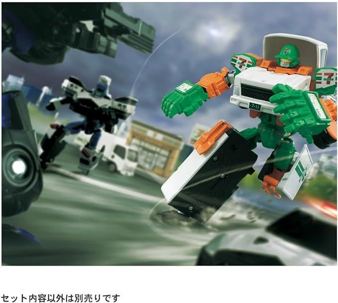 Tomica Heroes Tomica Jobbraver JB04 Carry Braver Seven-Eleven