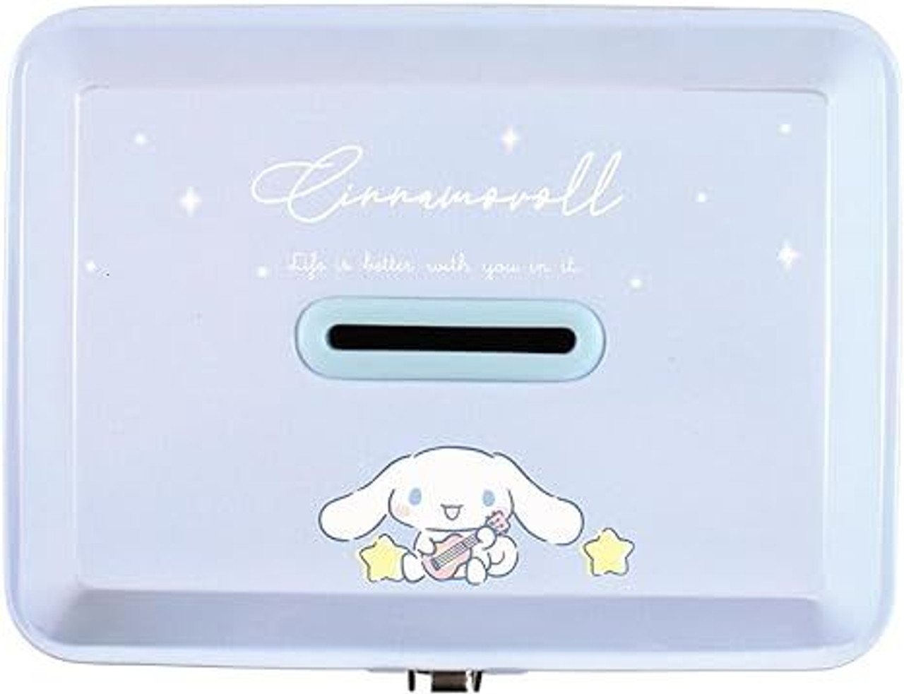 Sanrio Original - Cinnamoroll storage box container with tray