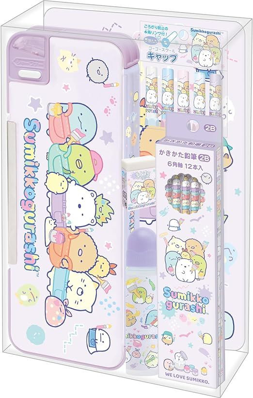 Sumikko Gurashi Stationery Gift Set - Go! Go! School!