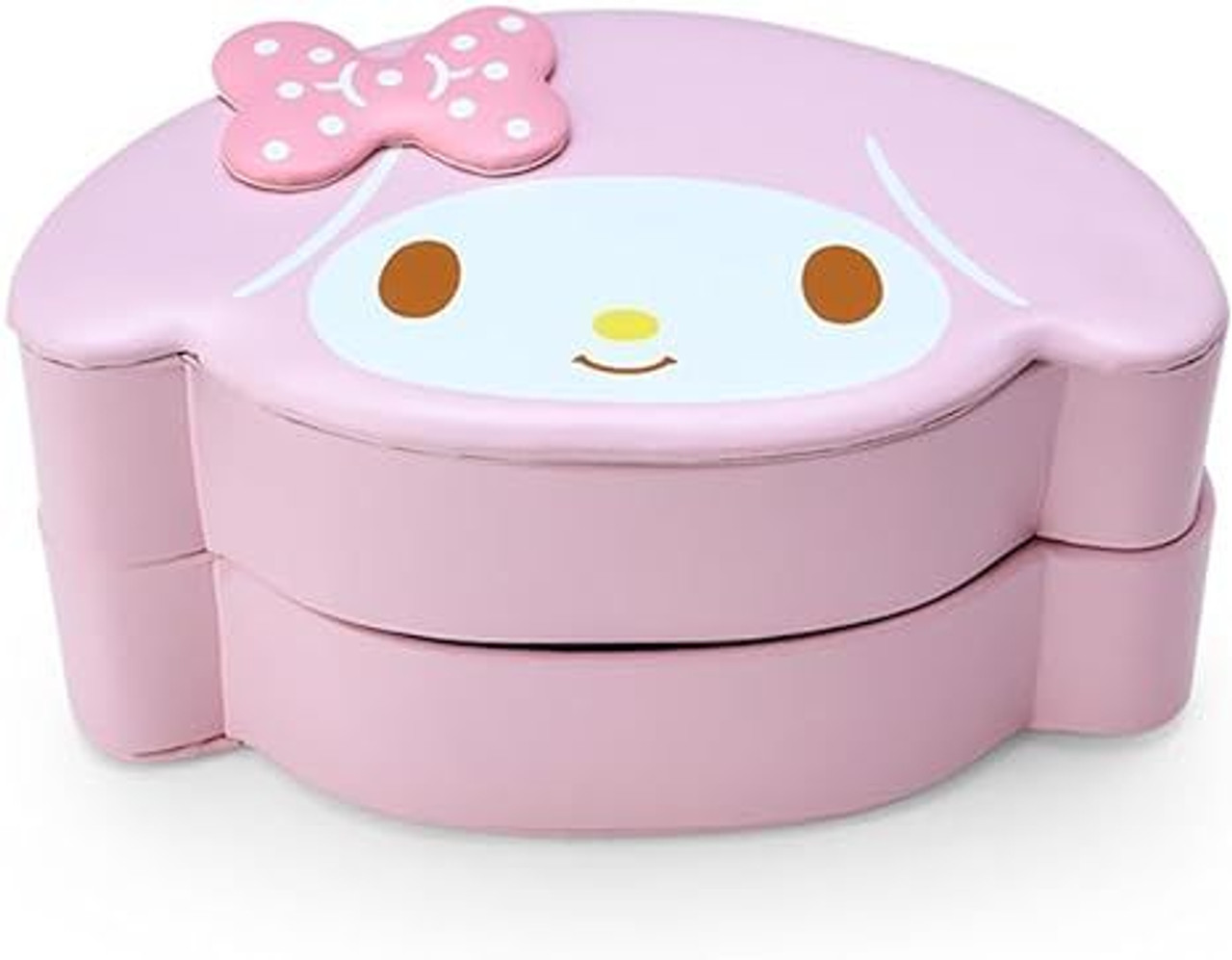 Sanrio Cartoon Two Compartment Lunch Box My Melody Kuromi Hello
