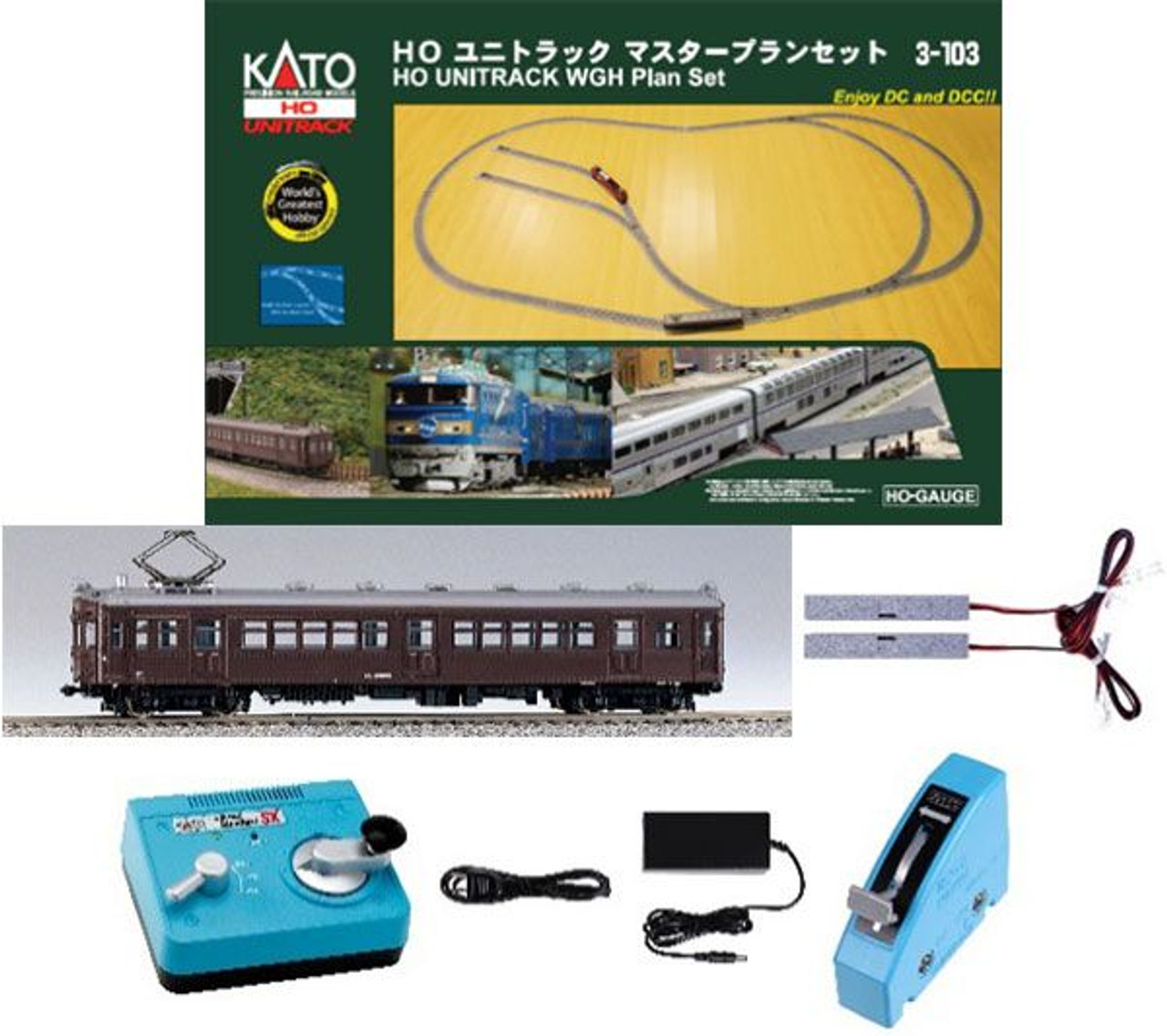 3-901 UNITRACK WGH Plan Set (HO scale)