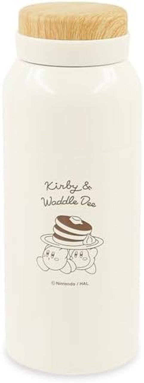 Kirby Super Star One Push Water Bottle Kirby & Waddle Dee 022347 New Japan