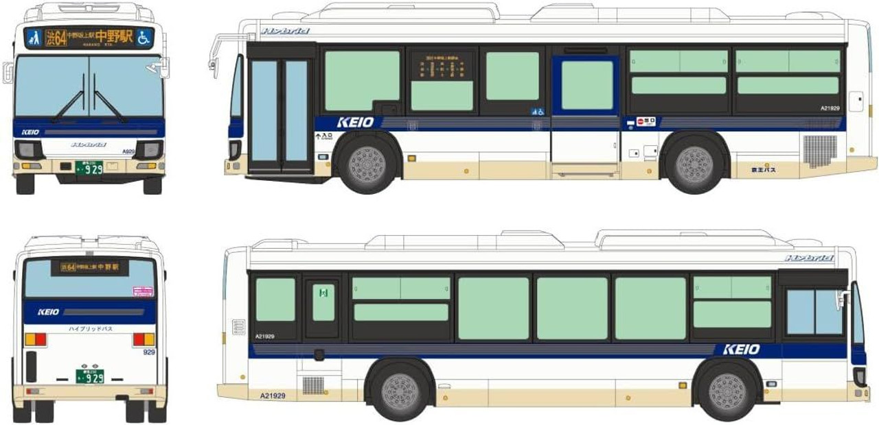 Bus Collection JH052 Keio Bus (HO scale)