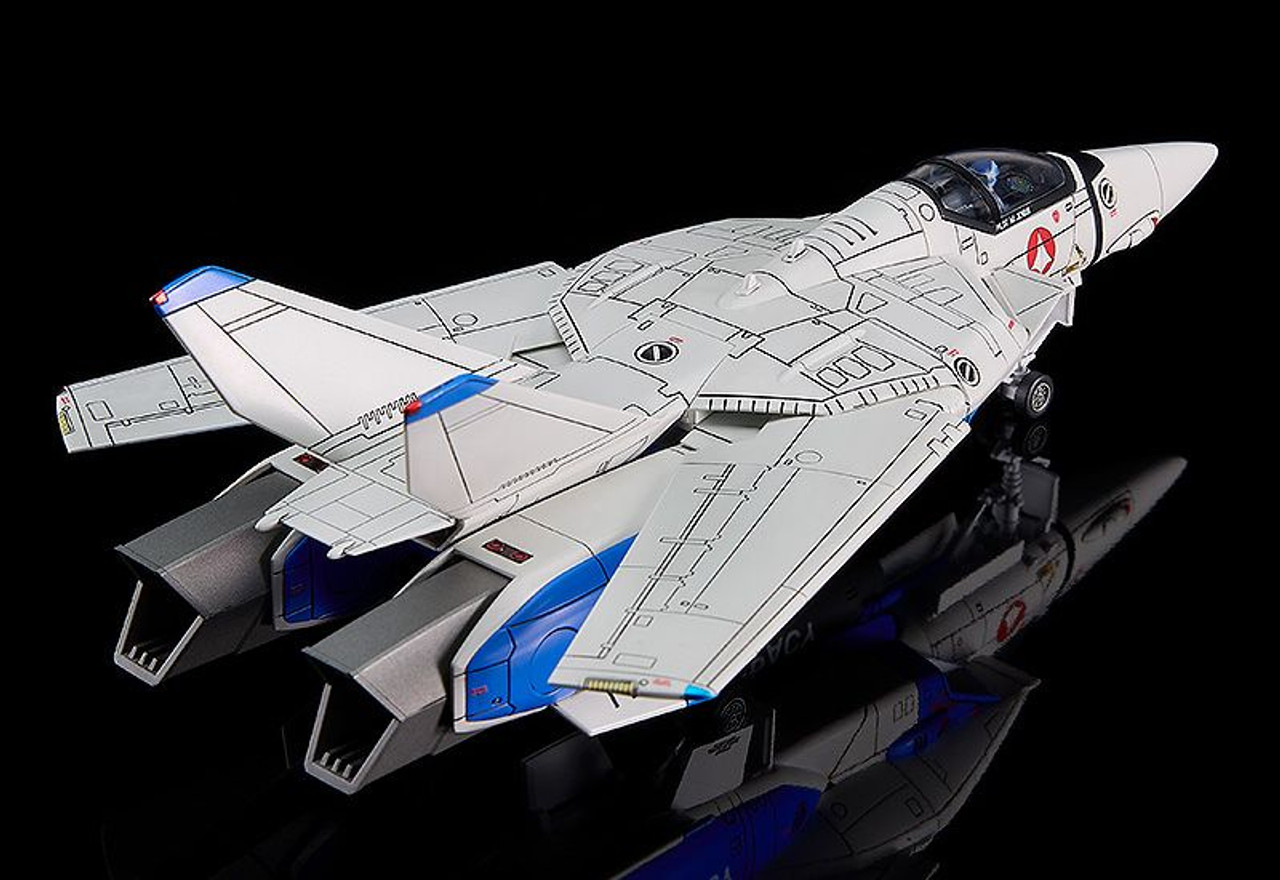 Max Factory PLAMAX PX07 VF-1A Fighter Valkyrie Vermillion Platoon  (Maximilian Jenius/Hayao Kakizaki) 1/72 Plastic Model (The Super Dimension  Fortress 